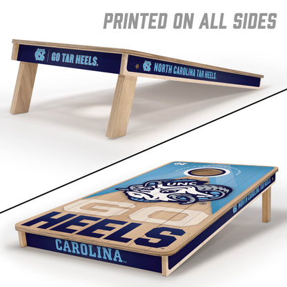 NCAA North Carolina Tar Heels 2' x 4' Slogan Series Cornhole