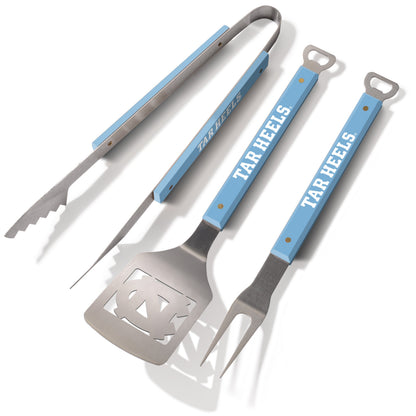 NCAA North Carolina Tar Heels Spirit Series 3-Piece BBQ Set