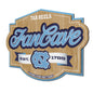 North Carolina Tar Heels Fan Cave Sign