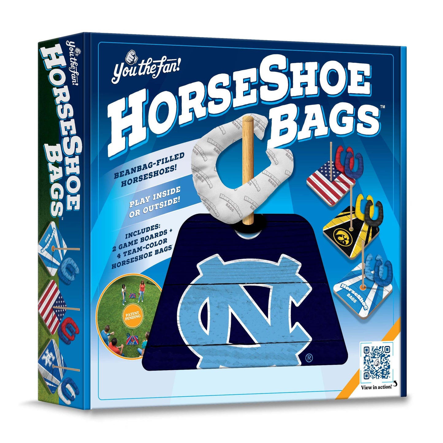 NCAA North Carolina Tar Heels Horseshoe Bag Game
