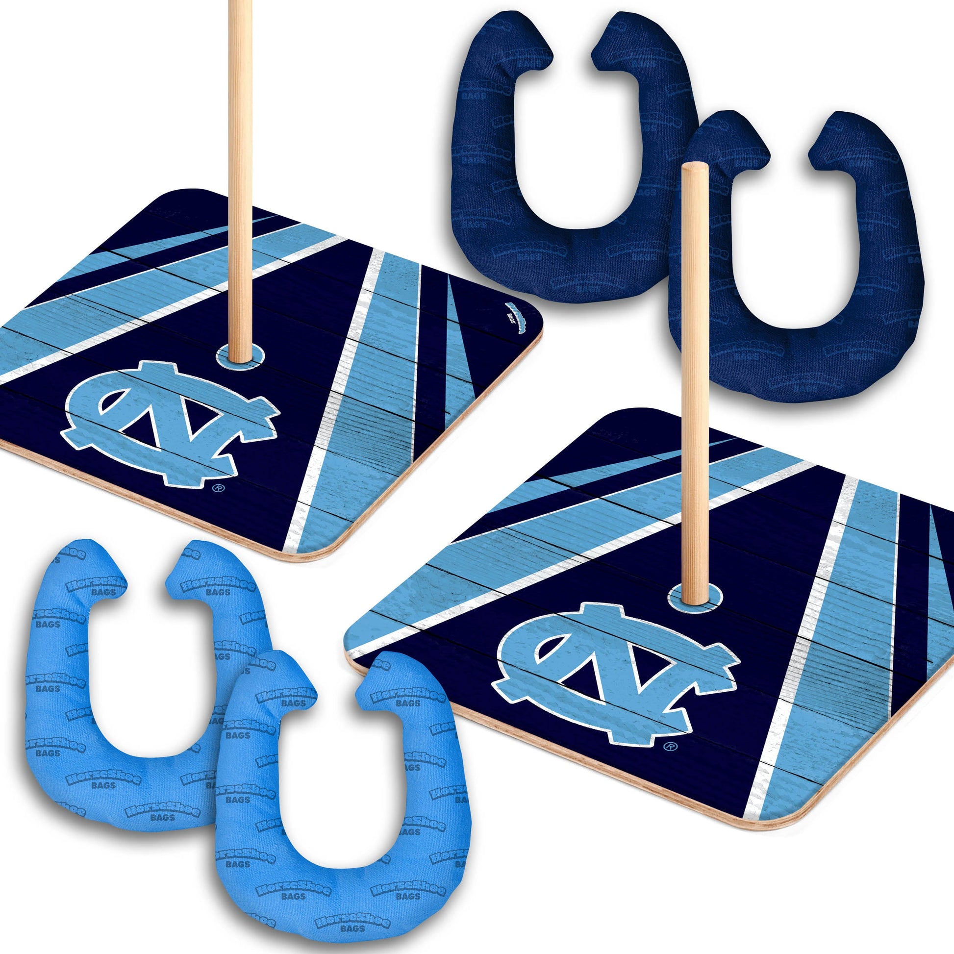 NCAA North Carolina Tar Heels Horseshoe Bag Game