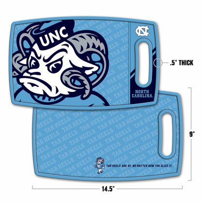 North Carolina Tar Heels Logo Series Cutting Board Alt 1