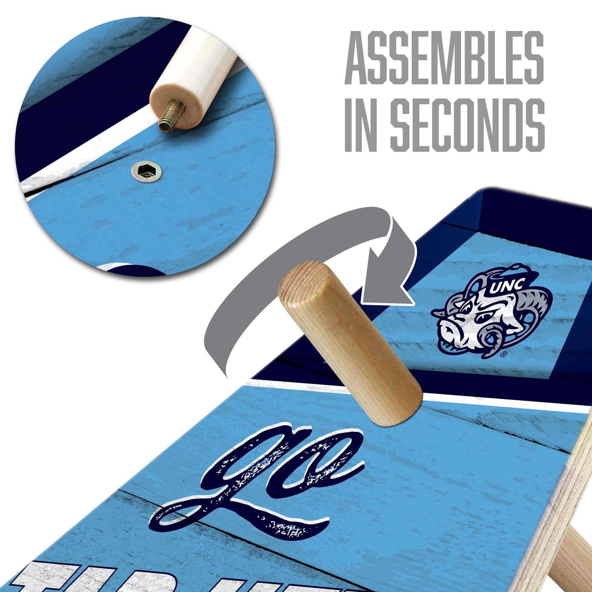 NCAA North Carolina Tar Heels Ringbag Outdoor Game