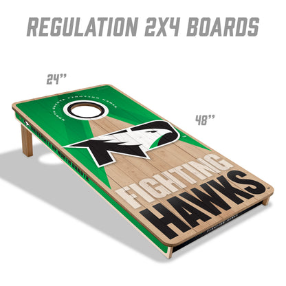 NCAA North Dakota Fighting Hawk 2' x 4' Slogan Series Cornhole