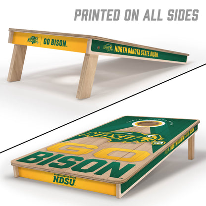 NCAA North Dakota State Bison 2' x 4' Slogan Series Cornhole