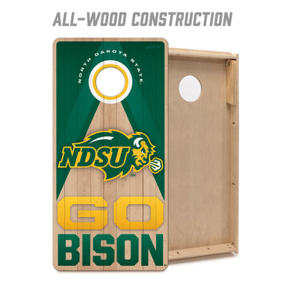NCAA North Dakota State Bison 2' x 4' Slogan Series Cornhole