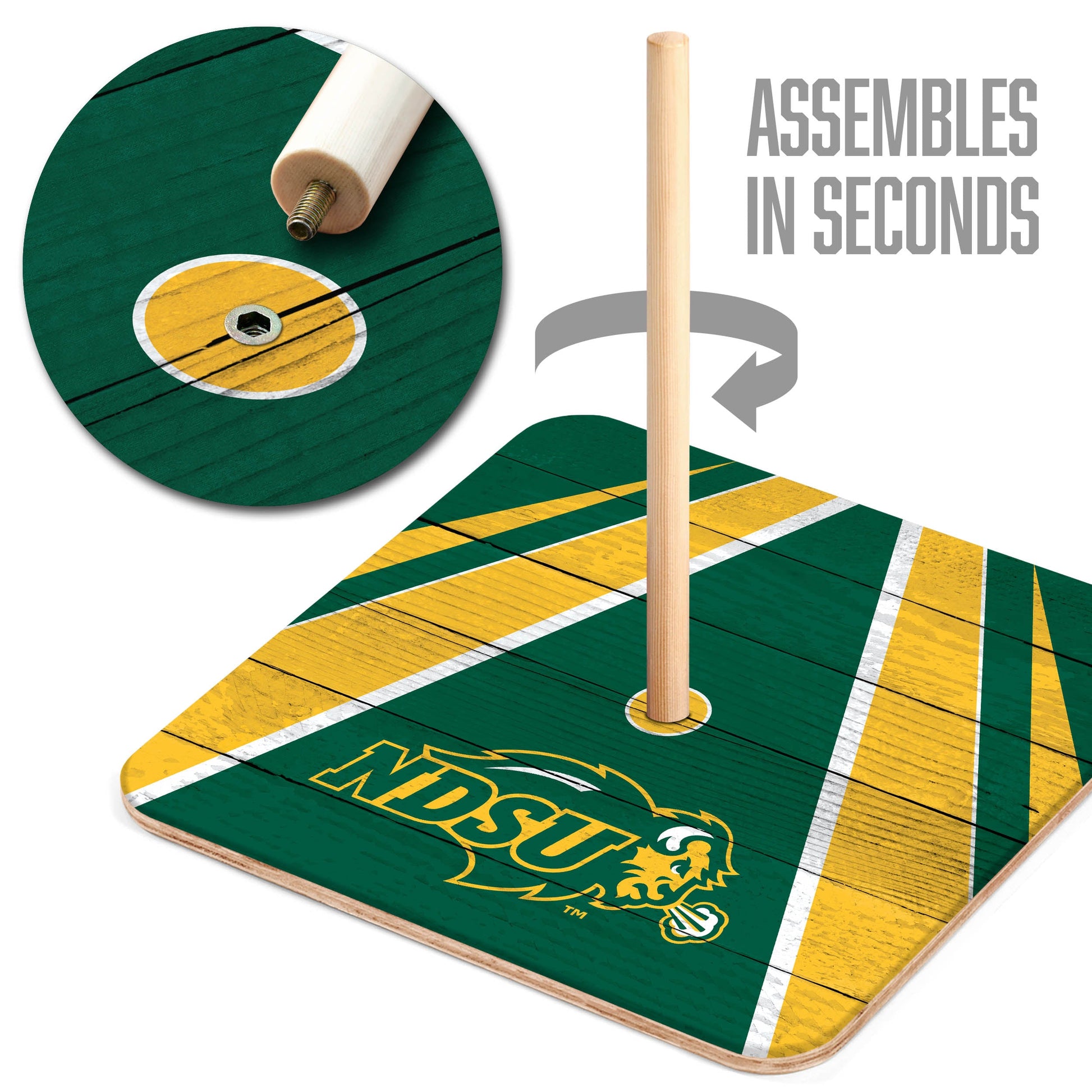 NCAA North Dakota State Bison Horseshoe Bag Game
