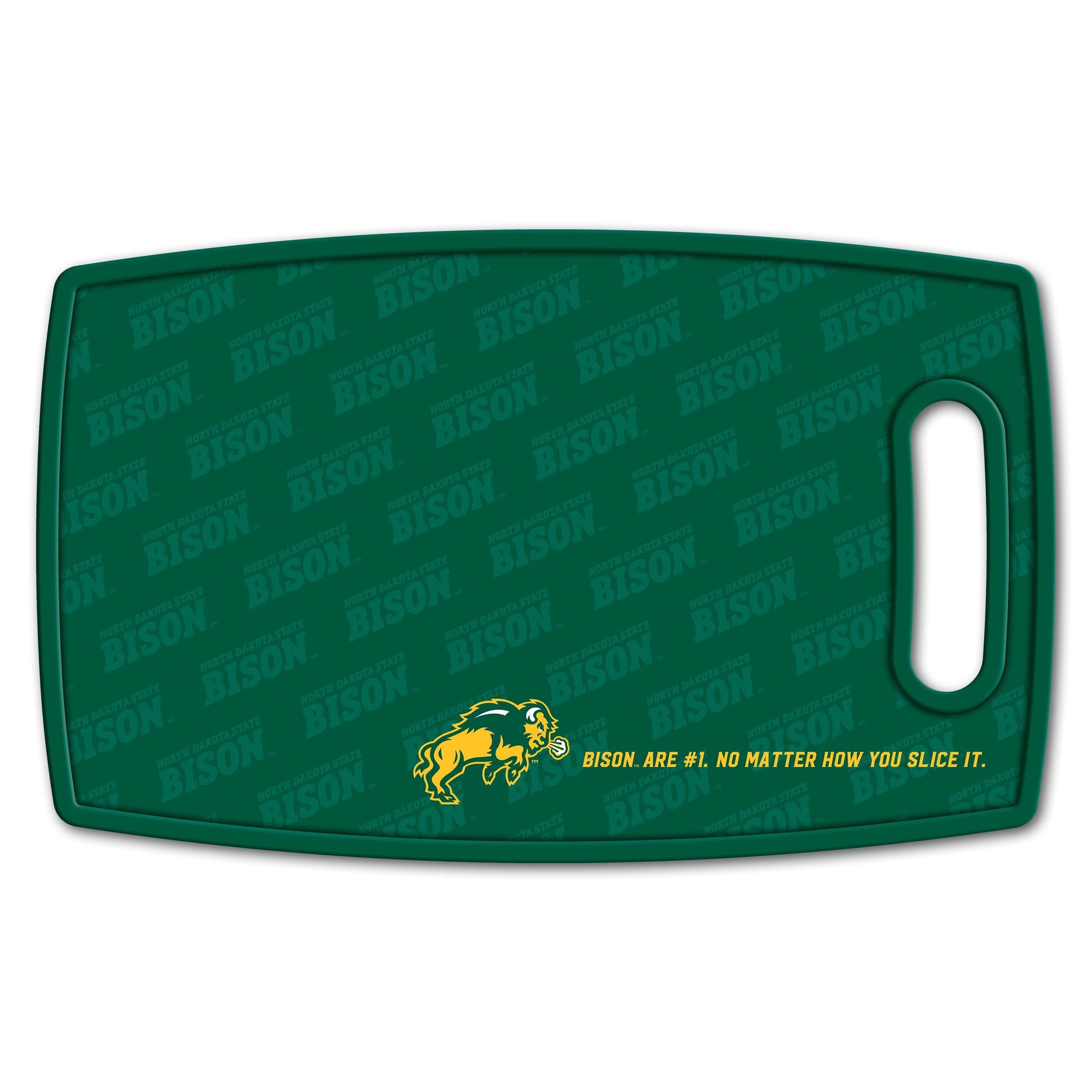 North Dakota State Bison Logo Series Cutting Board Alt 2
