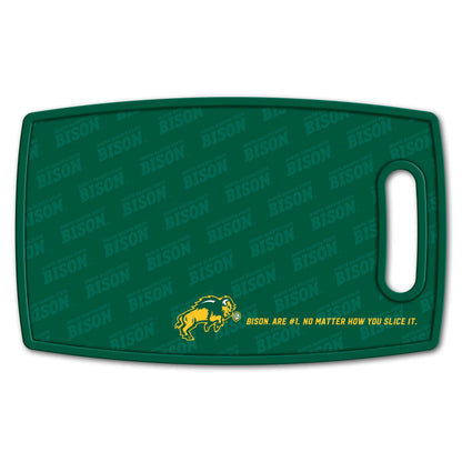 North Dakota State Bison Logo Series Cutting Board Alt 2