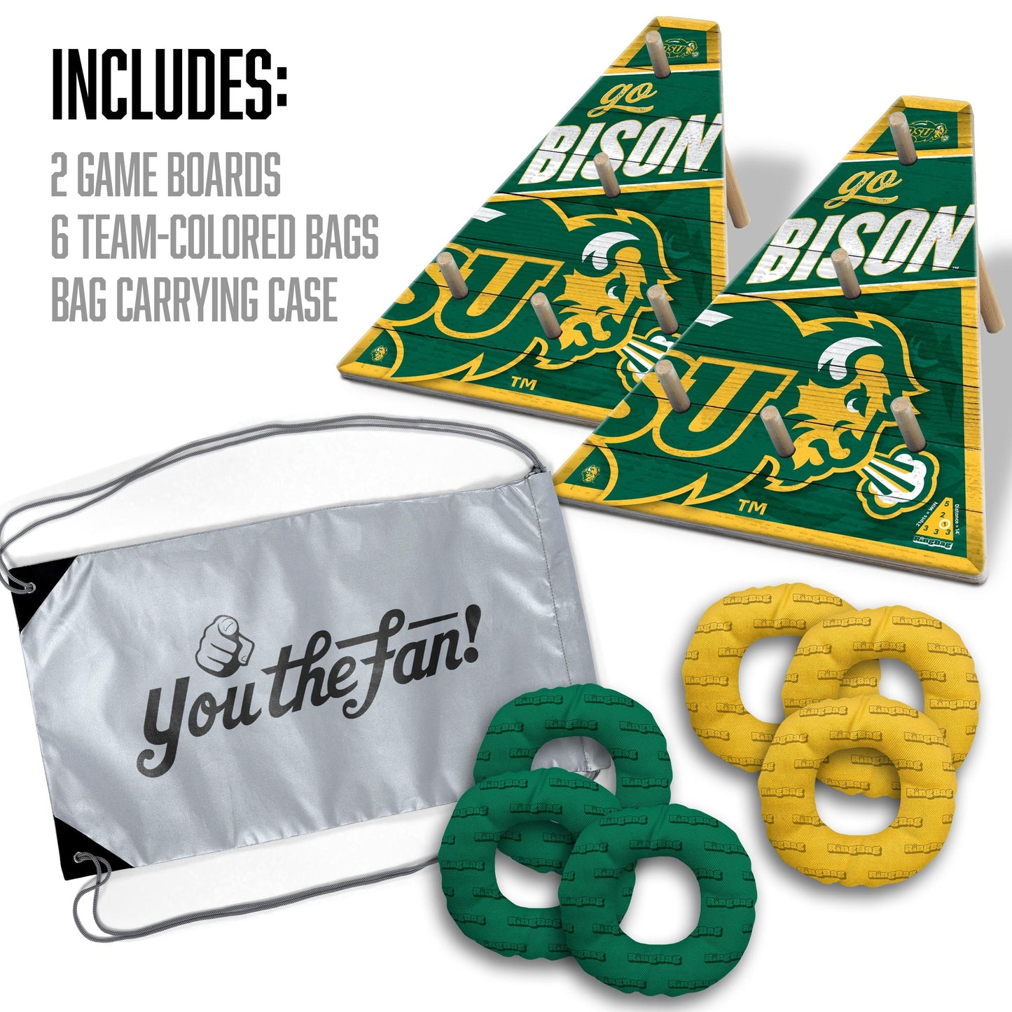 NCAA North Dakota State Bison Ringbag Outdoor Game