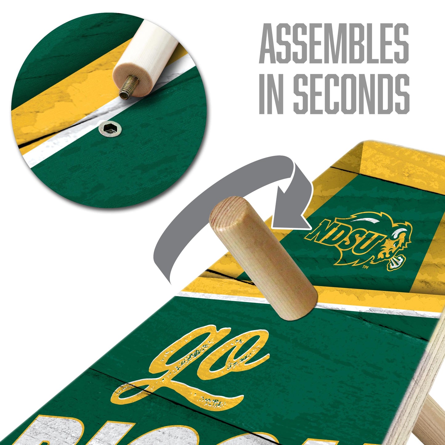 NCAA North Dakota State Bison Ringbag Outdoor Game