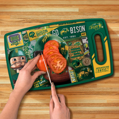 NCAA North Dakota State Retro Series Cutting Board