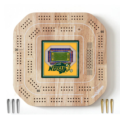 NCAA North Dakota State Bison StadiumView Cribbage
