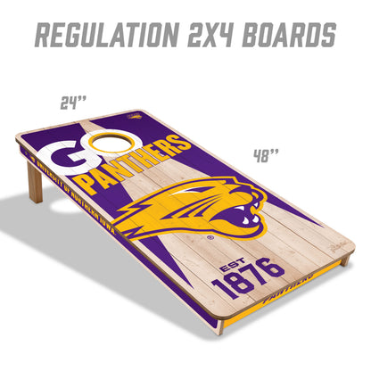 NCAA Northern Iowa Panthers 2' x 4' Slogan Series Cornhole