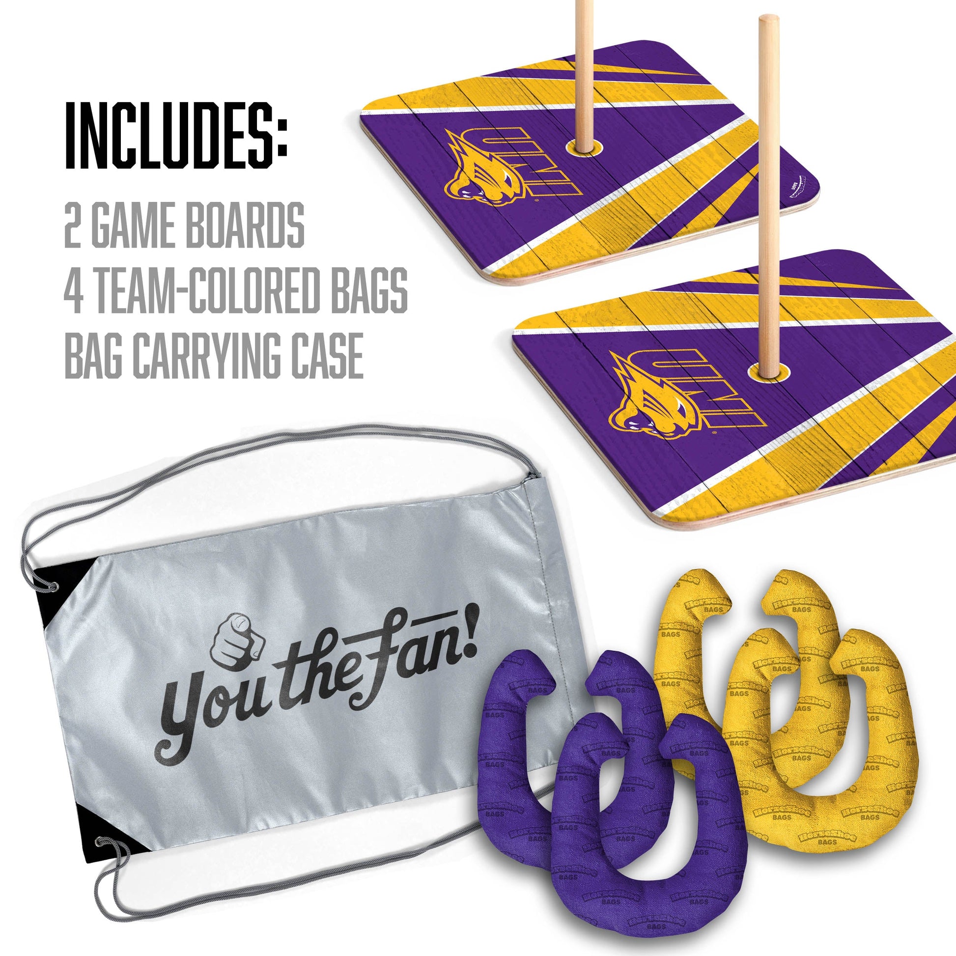 NCAA Northern Iowa Panthers Horseshoe Bag Game