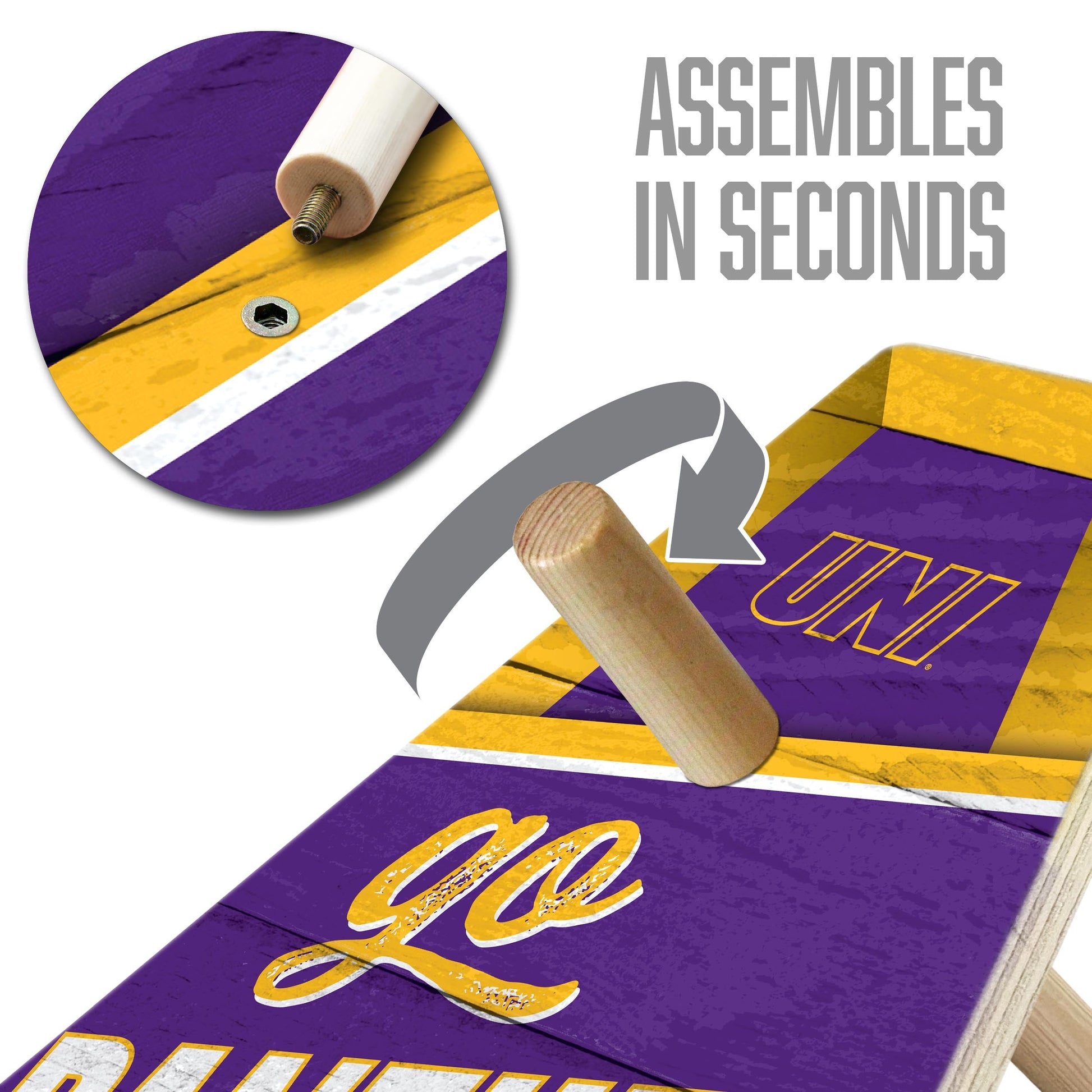 NCAA Northern Iowa Panthers Ringbag Outdoor Game