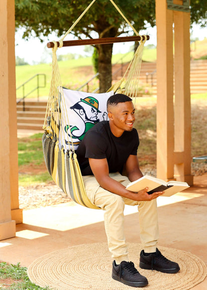 Notre Dame Fighting Irish Mascot Hammock Chair Swing