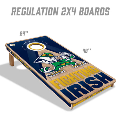NCAA Notre Dame Fighting Irish 2' x 4' Slogan Series Cornhole
