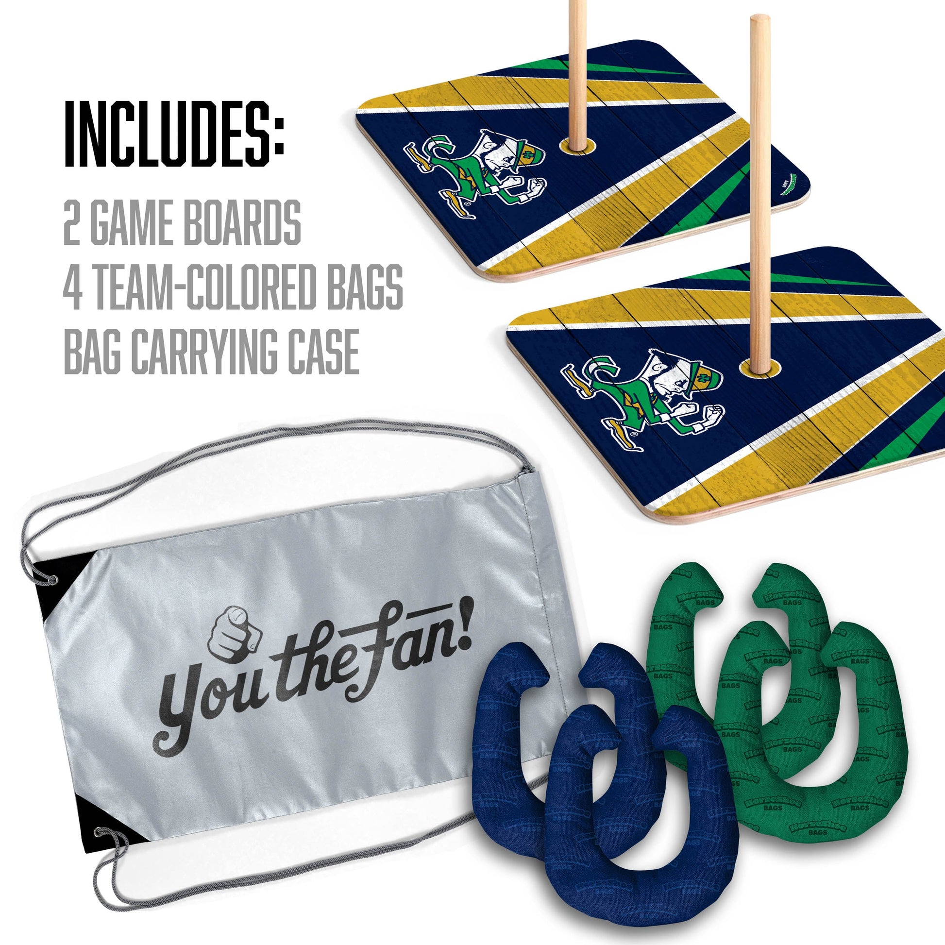 NCAA Notre Dame Fighting Irish Horseshoe Bag Game