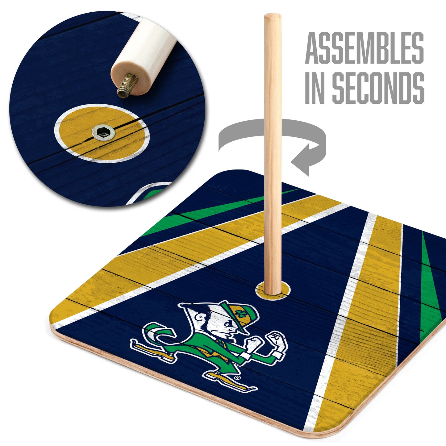 NCAA Notre Dame Fighting Irish Horseshoe Bag Game