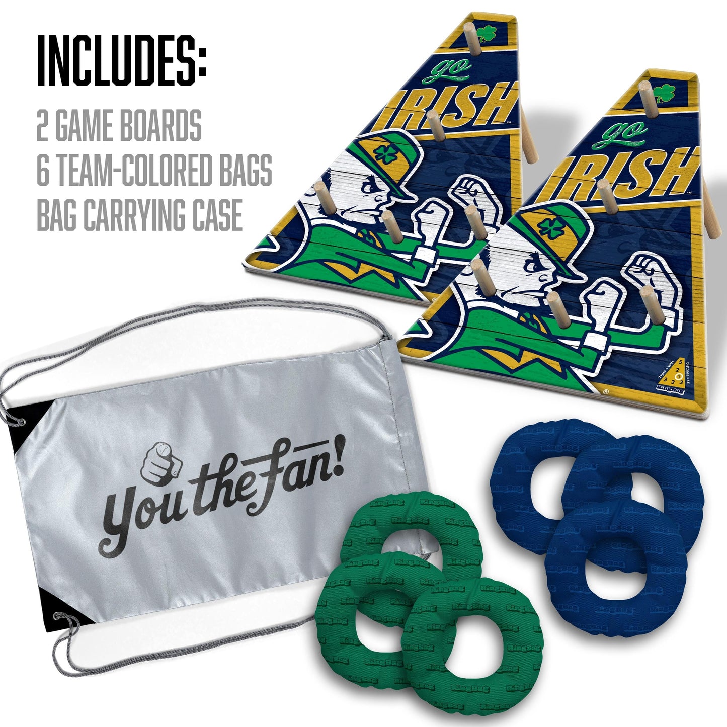 NCAA Notre Dame Fighting Irish Ringbag Outdoor Game