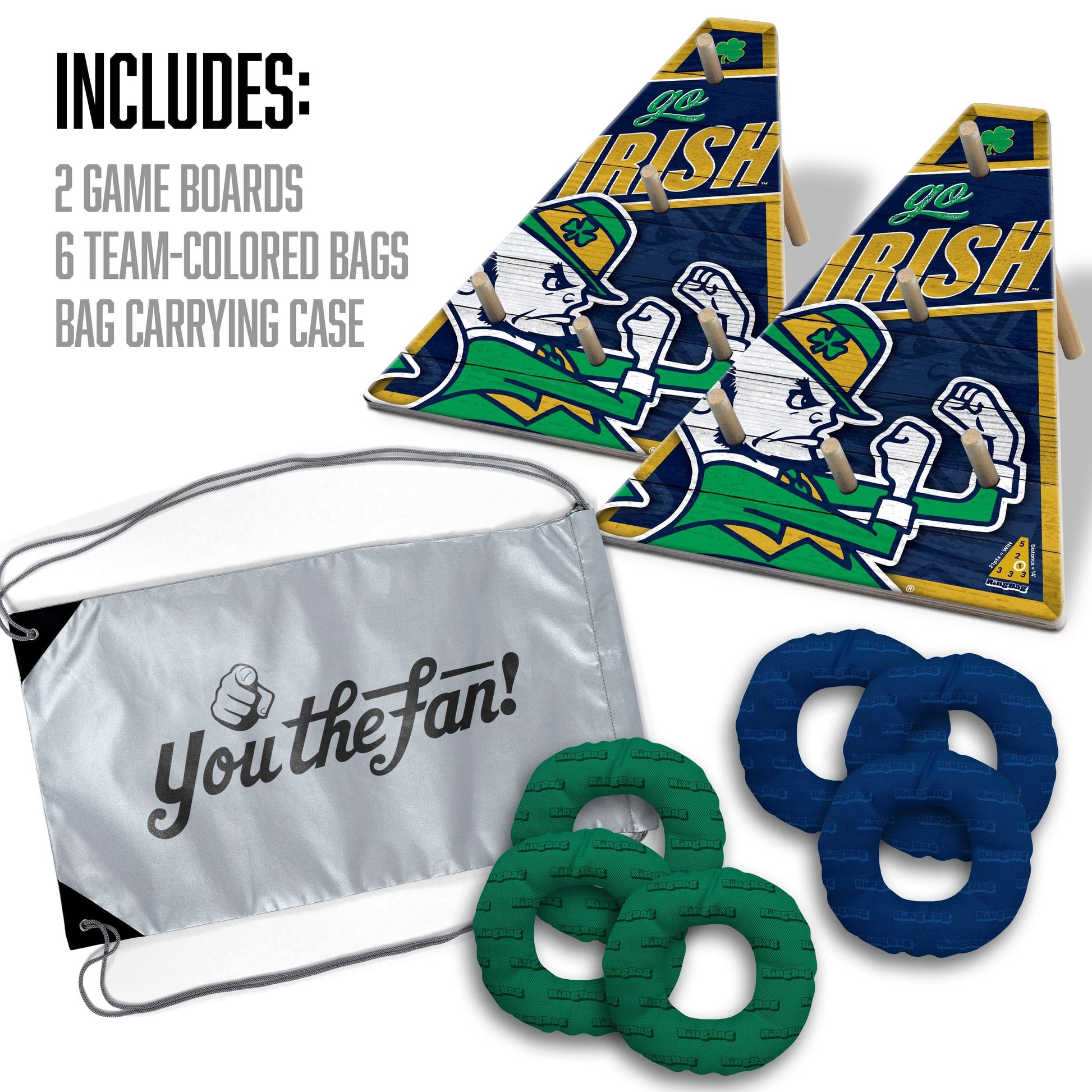 NCAA Notre Dame Fighting Irish Ringbag Outdoor Game