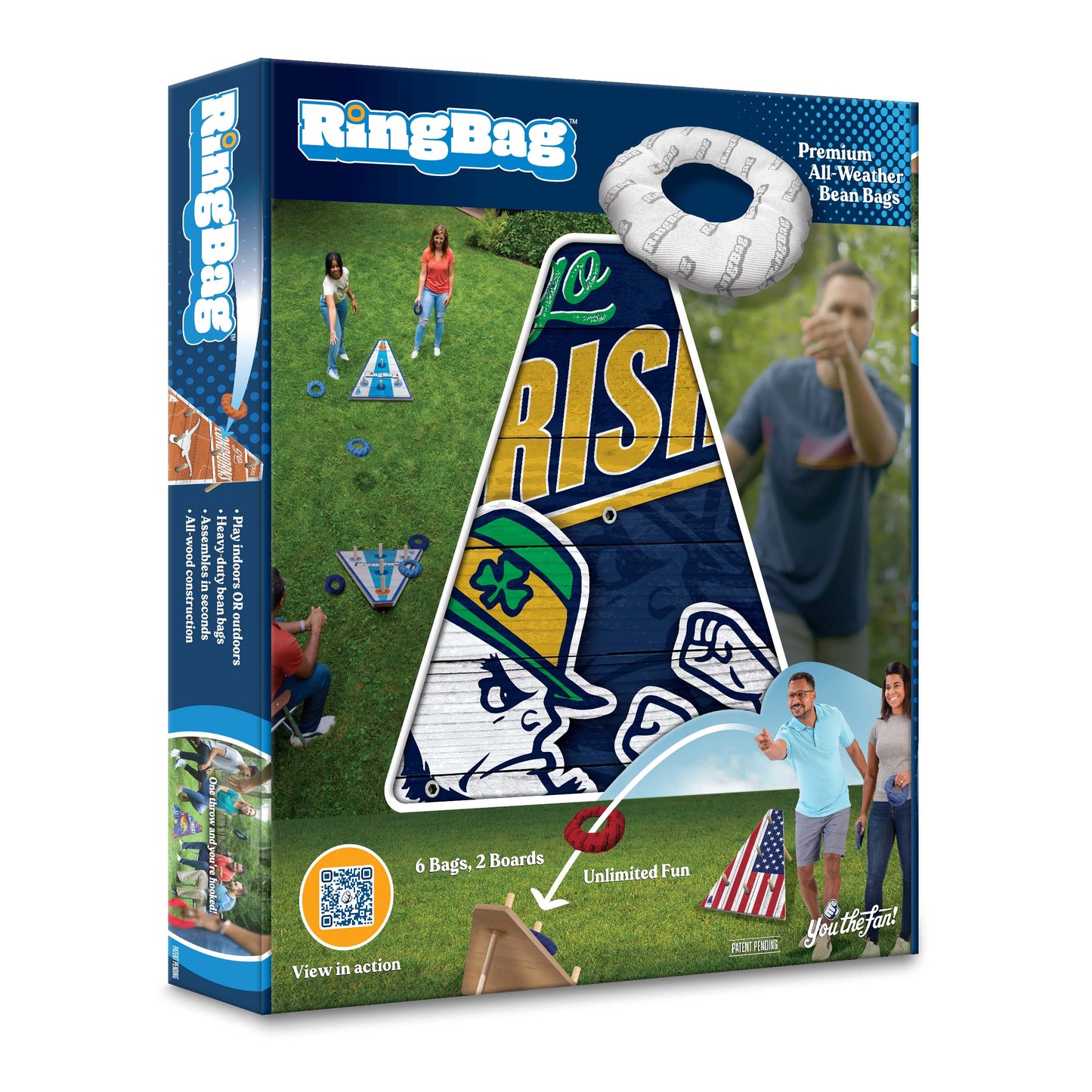 NCAA Notre Dame Fighting Irish Ringbag Outdoor Game