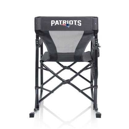 New England Patriots - Woodland Rocking Camping Chair