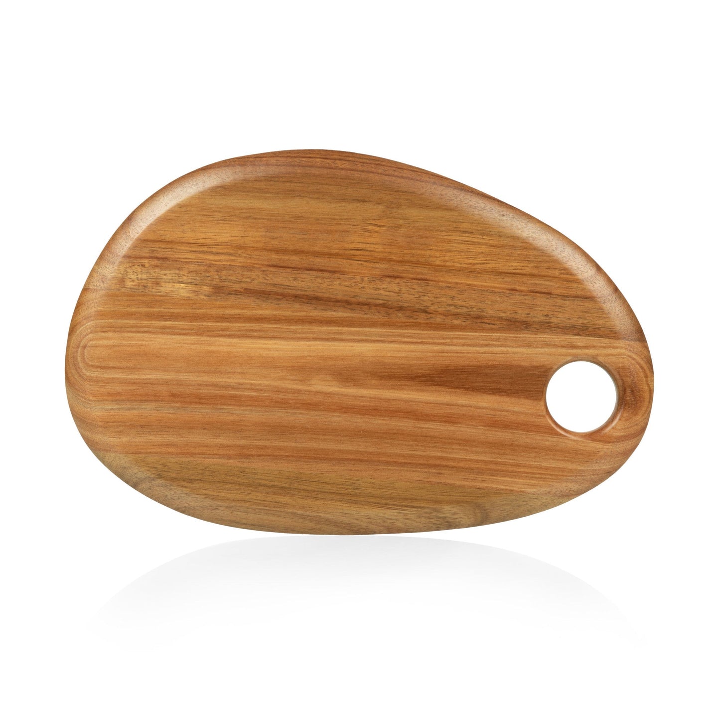 Washington & Lee Generals - Pebble Shaped Acacia Serving Board 15" x 10"