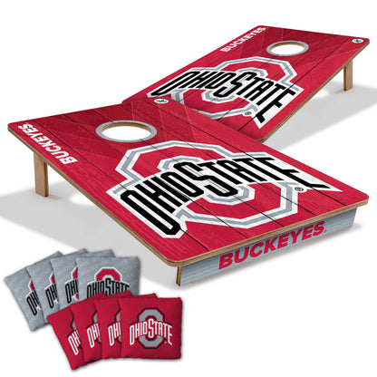 NCAA Ohio State Buckeyes 2' X 3' All-Wood Cornhole Set-main-main