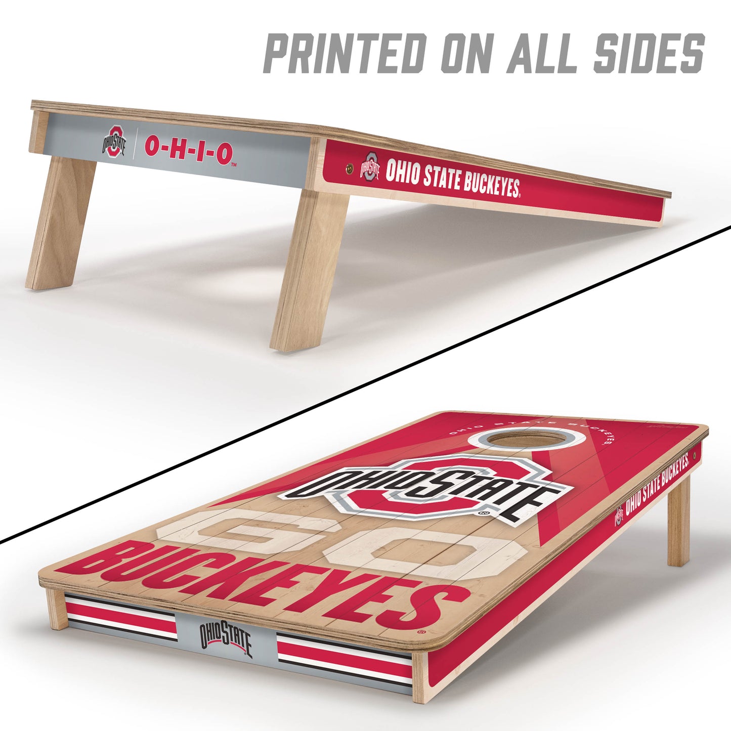 NCAA Ohio State Buckeyes 2' x 4' Slogan Series Cornhole