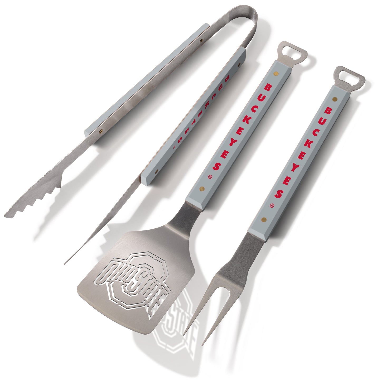 NCAA Ohio State Buckeyes Spirit Series 3-Piece BBQ Set