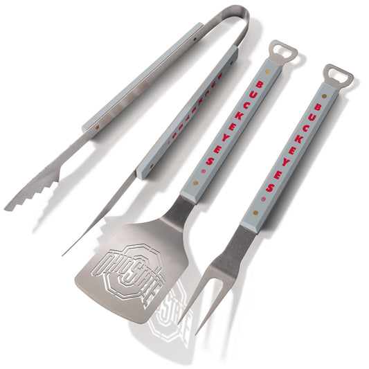 NCAA Ohio State Buckeyes Spirit Series 3-Piece BBQ Set