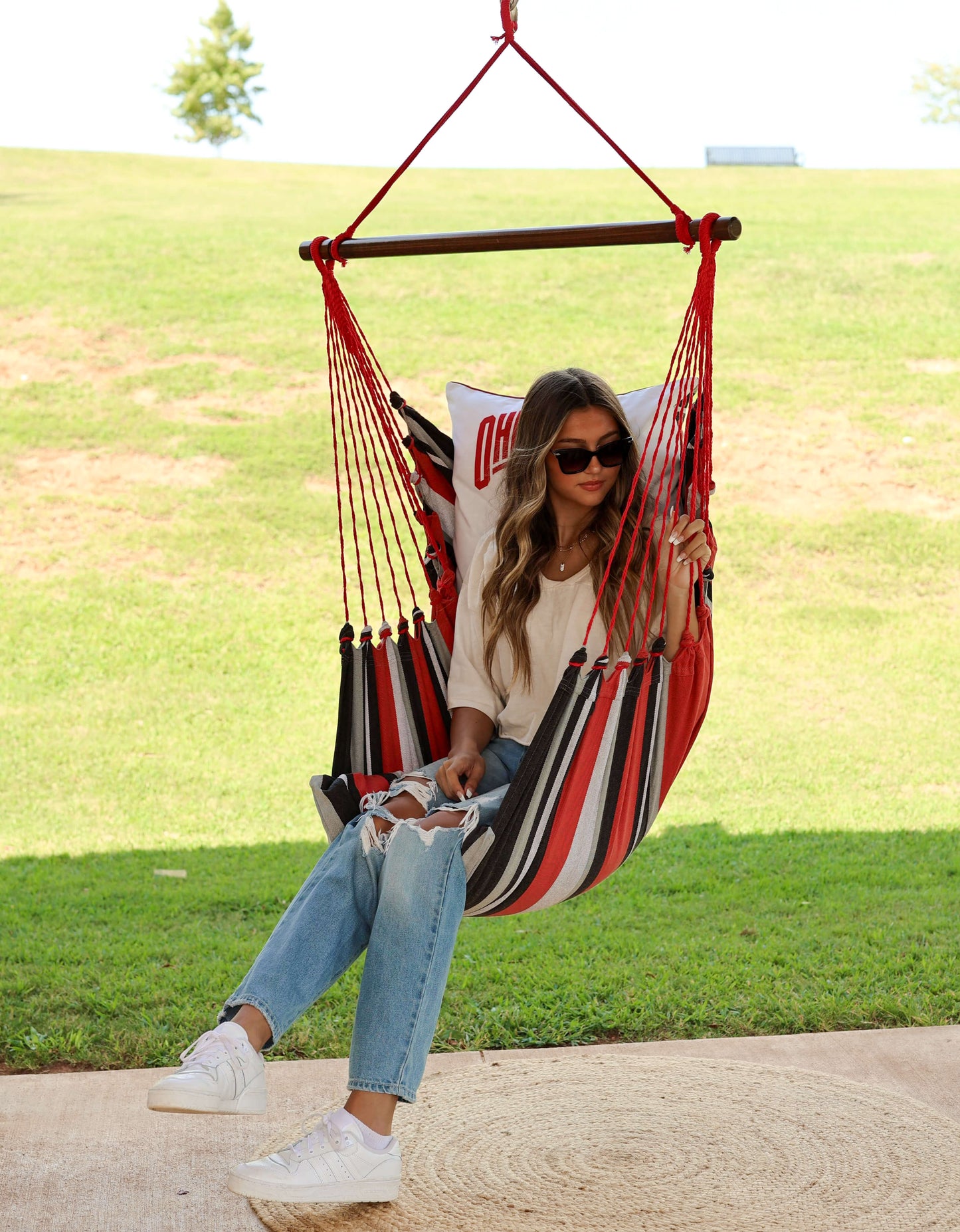 Ohio State Buckeyes Brutus Hammock Chair Swing