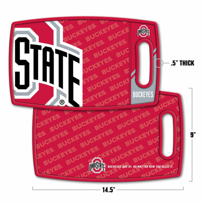 Ohio State Buckeyes Logo Series Cutting Board Alt 1