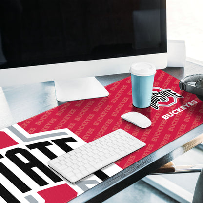Ohio State Buckeyes Logo Series Desk Pad Alt 2