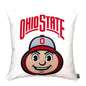 Ohio State Buckeyes Brutus Mascot Pillow Cover