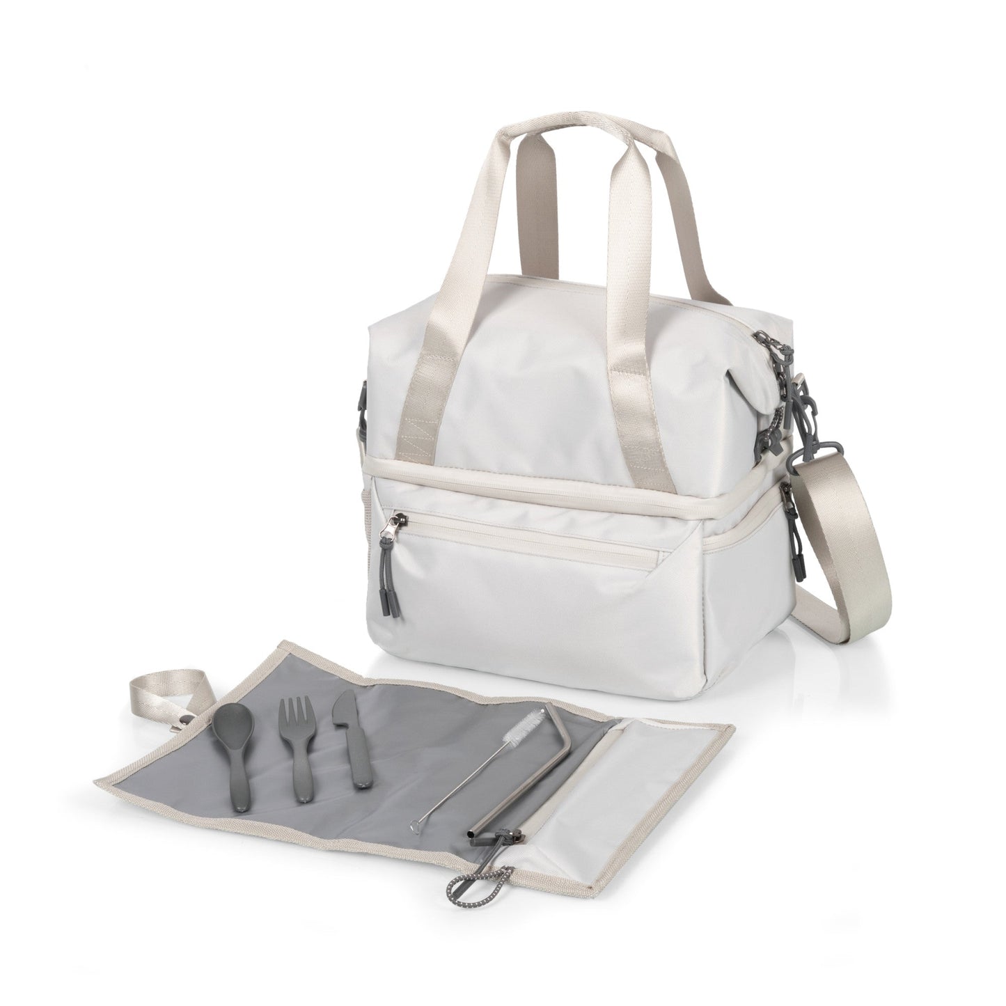 Tarana Recycled Lunch Bag Cooler with Utensils