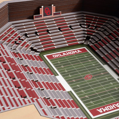 NCAA Oklahoma Sooners 25-Layer StadiumView Wallart