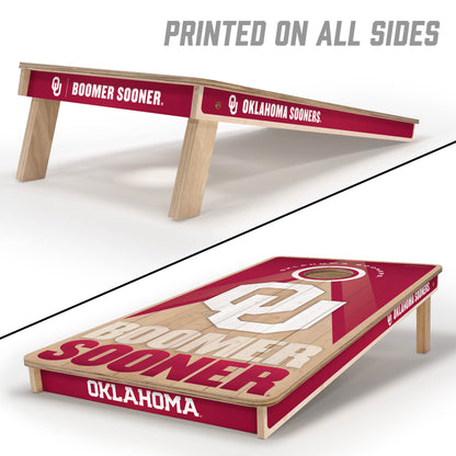 NCAA Oklahoma Sooners 2' x 4' Slogan Series Cornhole