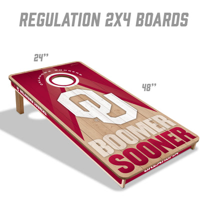 NCAA Oklahoma Sooners 2' x 4' Slogan Series Cornhole
