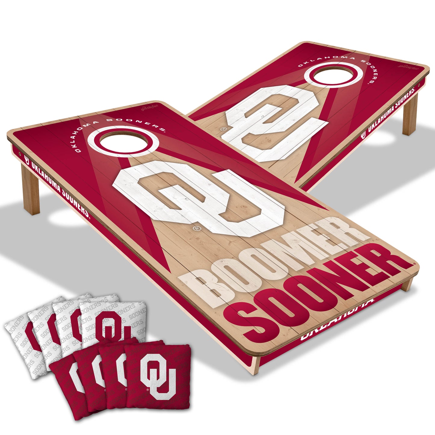 NCAA Oklahoma Sooners 2' x 4' Slogan Series Cornhole