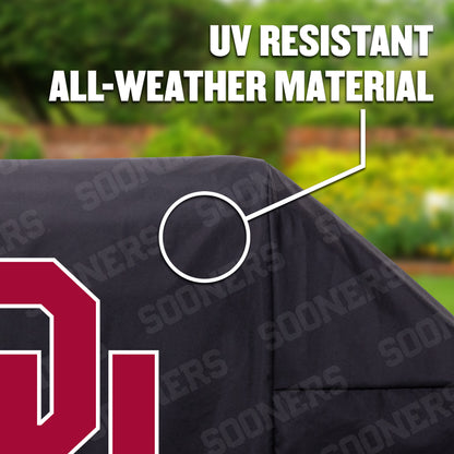 NCAA Oklahoma Sooners Heavy Duty Grill Cover