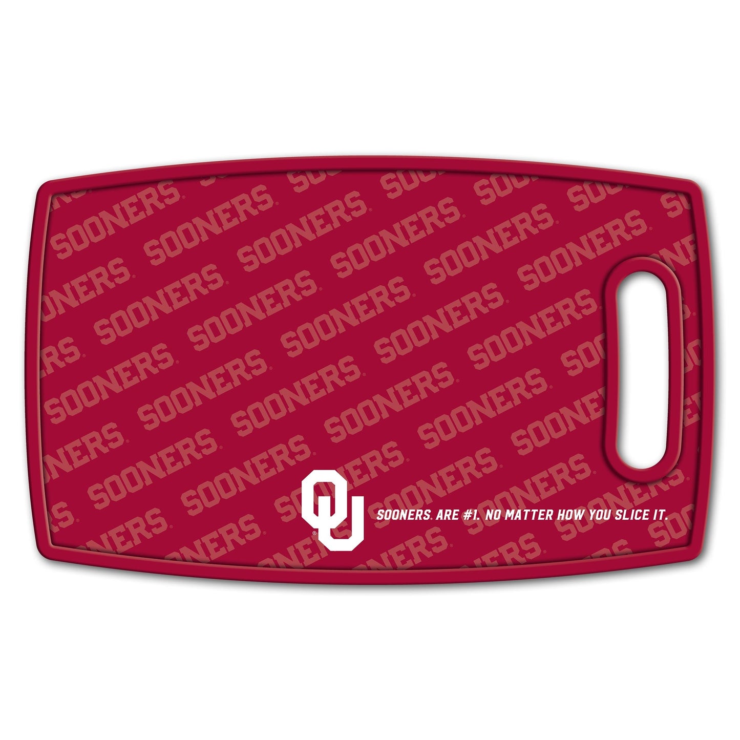 Oklahoma Sooners Logo Series Cutting Board Alt 2