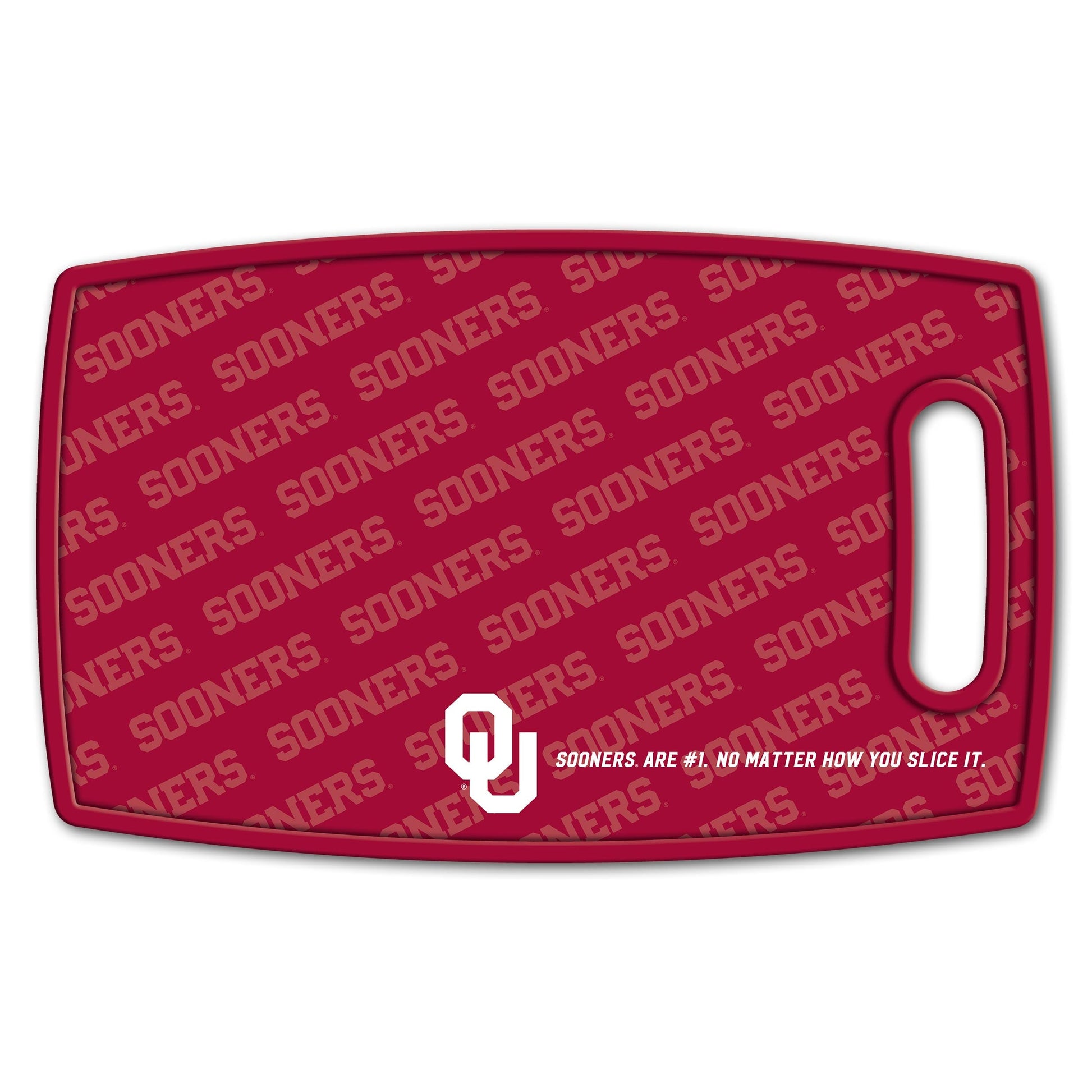 Oklahoma Sooners Logo Series Cutting Board Alt 2