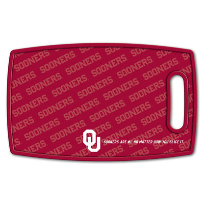 Oklahoma Sooners Logo Series Cutting Board Alt 2