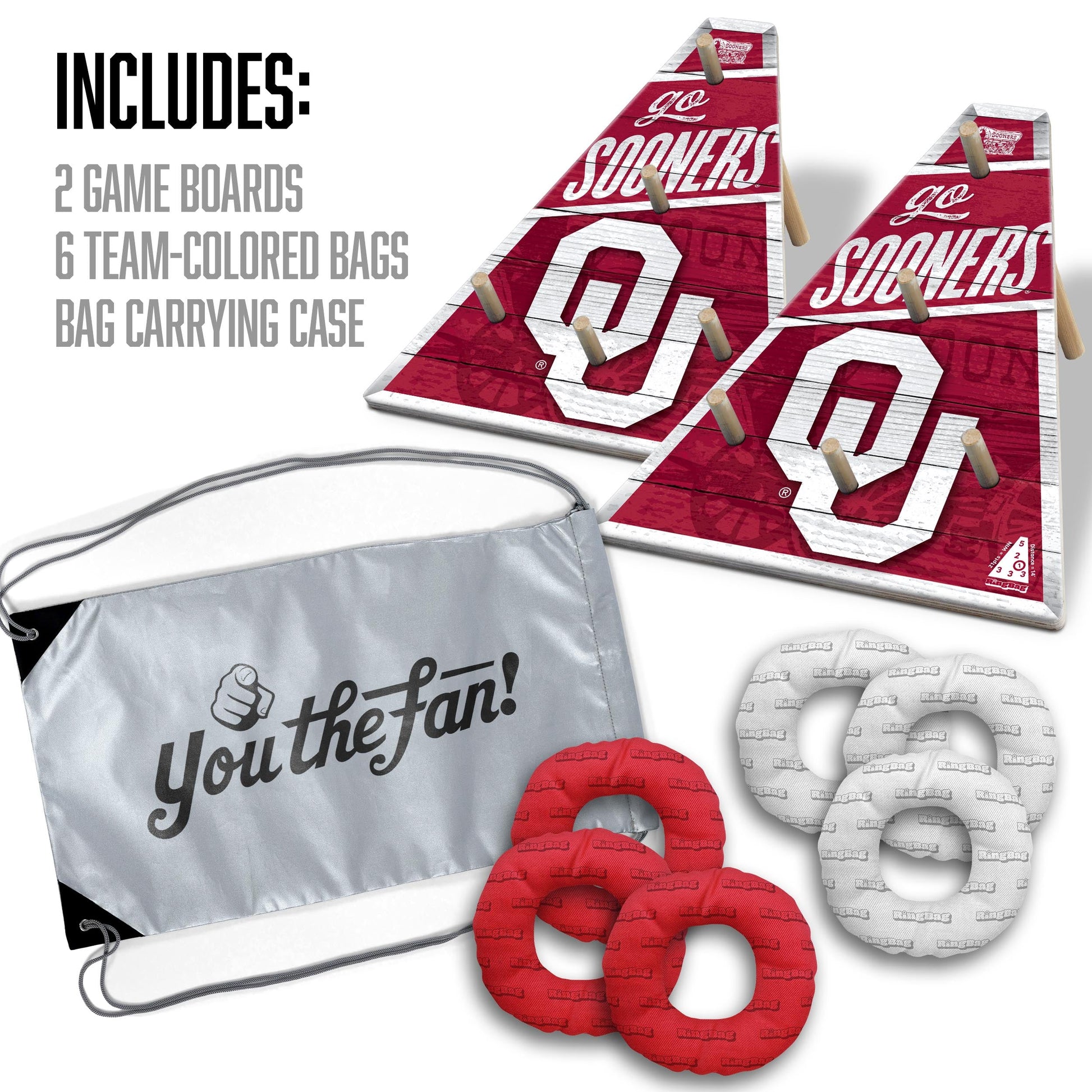 NCAA Oklahoma Sooners Ringbag Outdoor Game