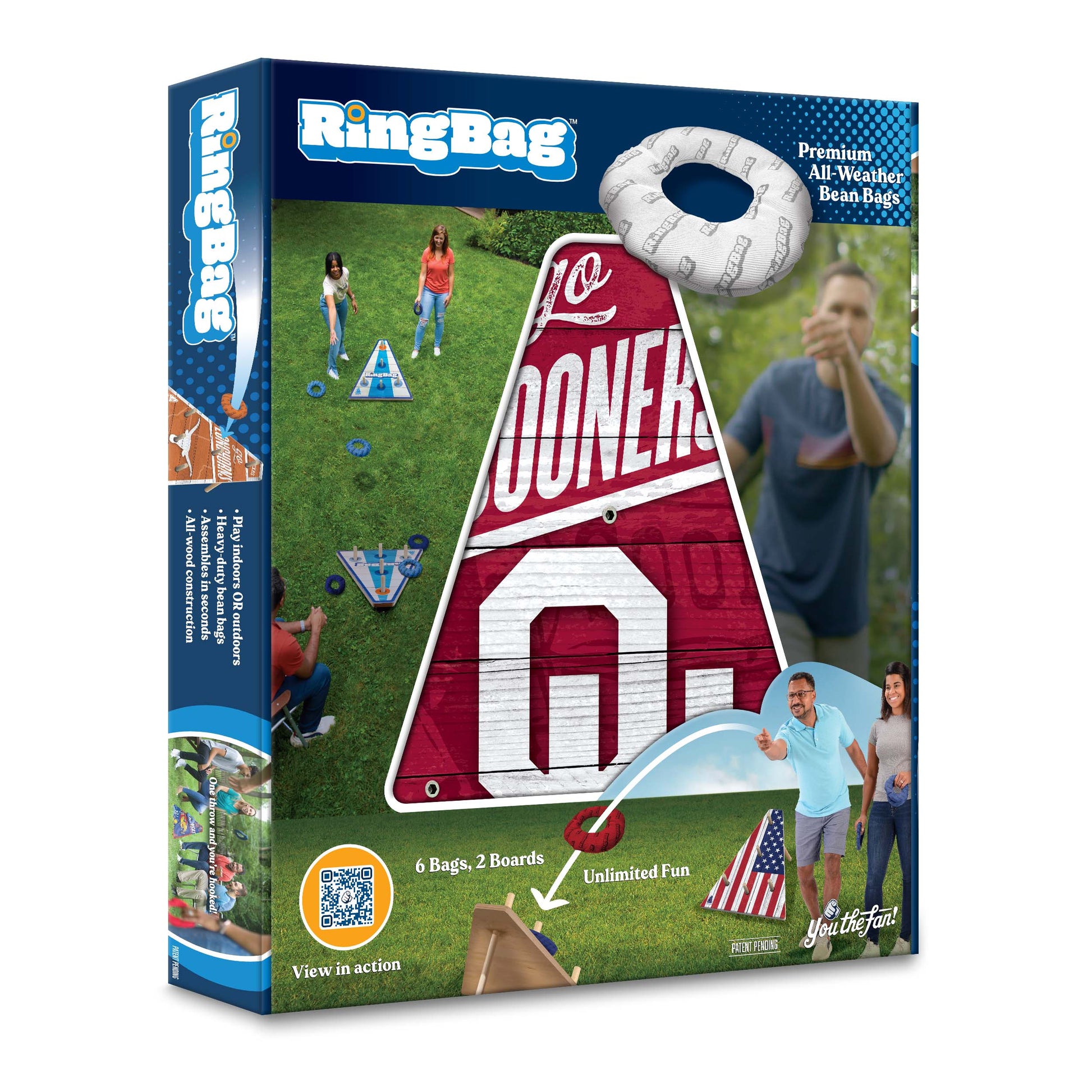 NCAA Oklahoma Sooners Ringbag Outdoor Game