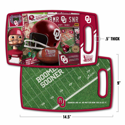 Oklahoma Sooners Retro Series Cutting Board Alt 1