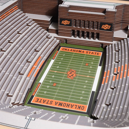 NCAA Oklahoma State Cowboys 25-Layer StadiumView Wallart